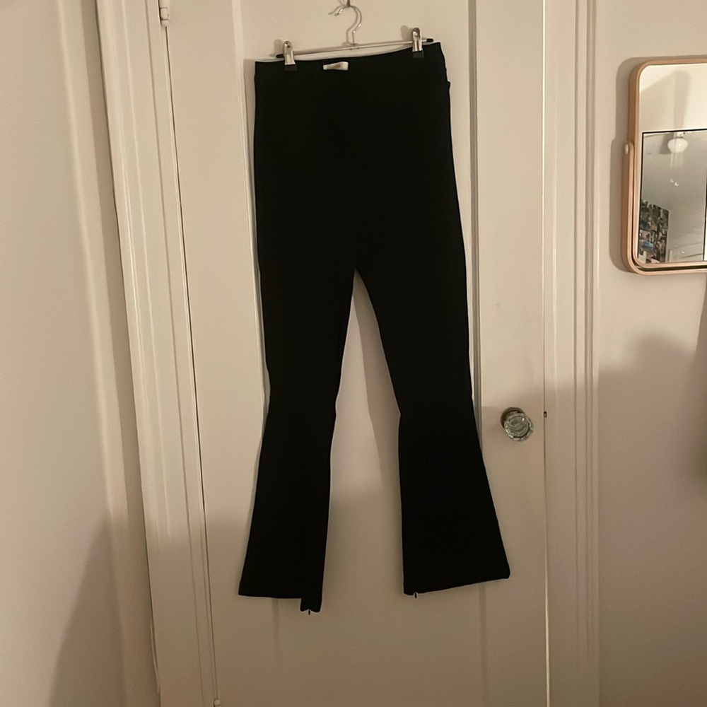 Long, flared pants